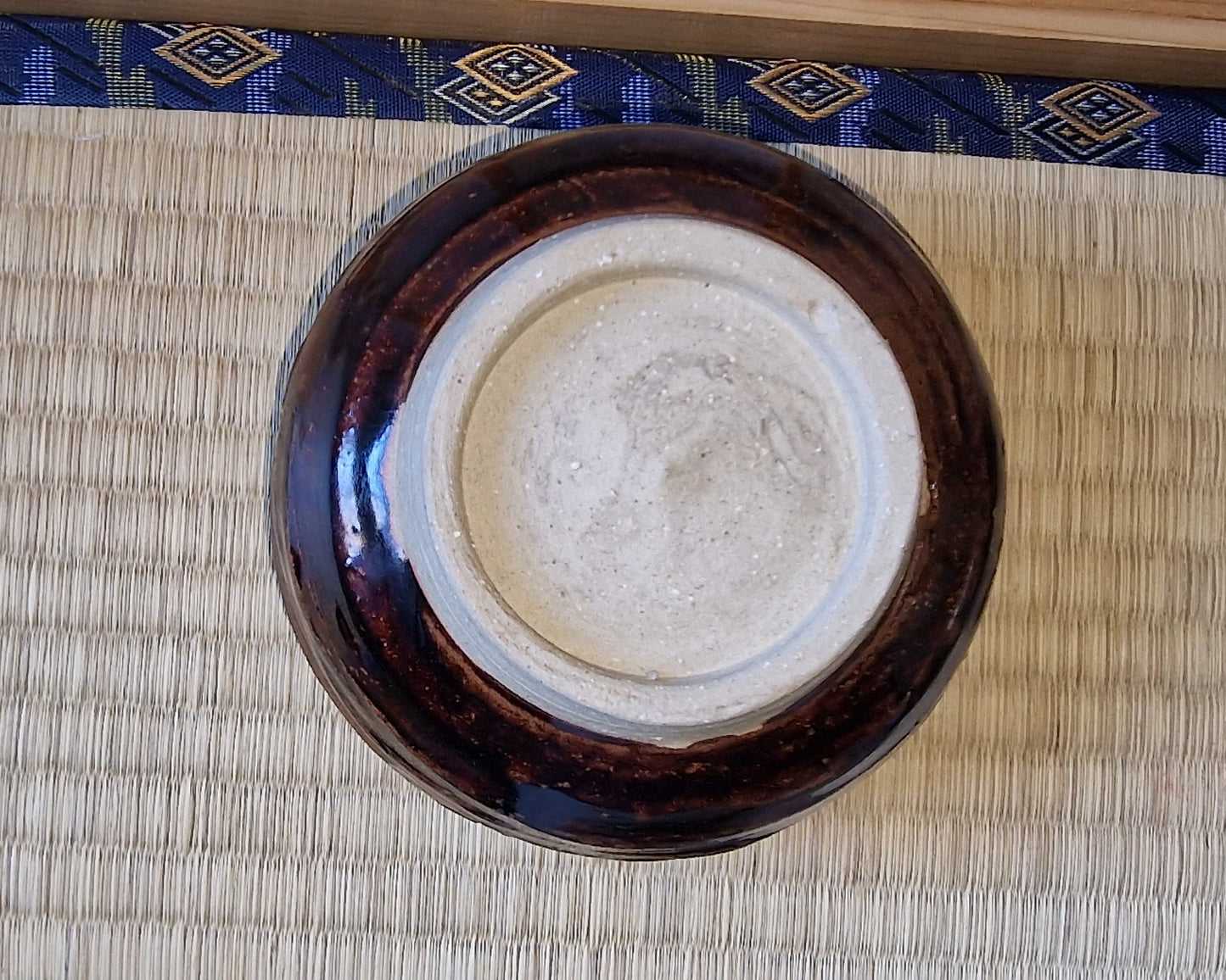Brown chawan, tea bowl