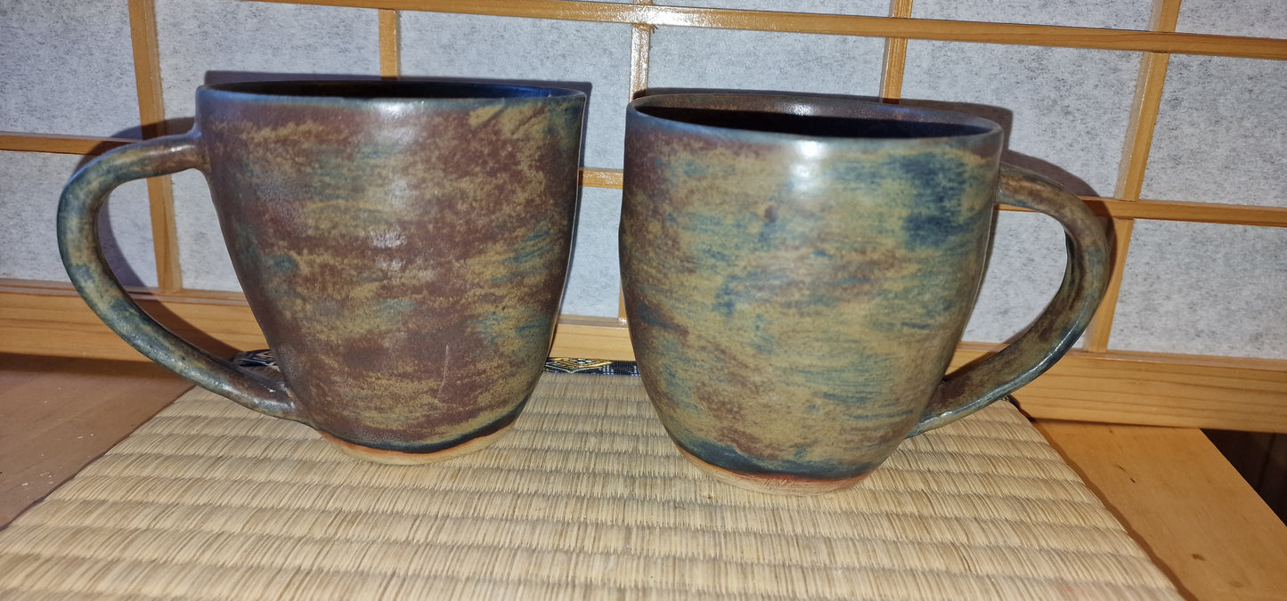 Large brown mug