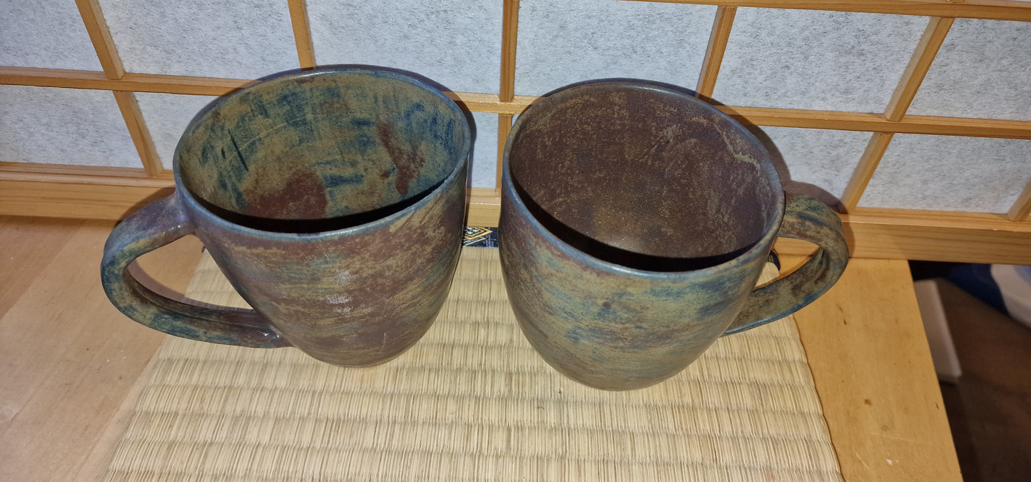 Large brown mug