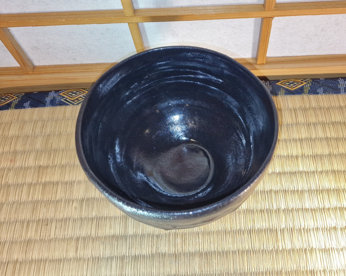 Black chawan, teabowl