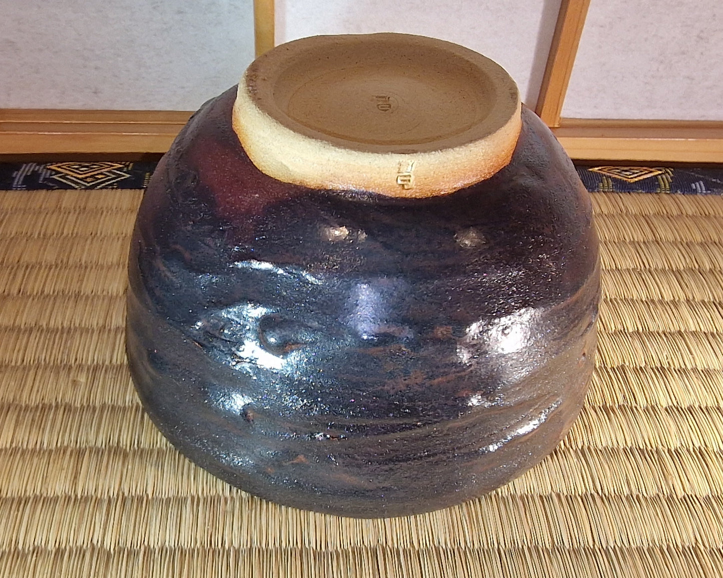 Black chawan, teabowl