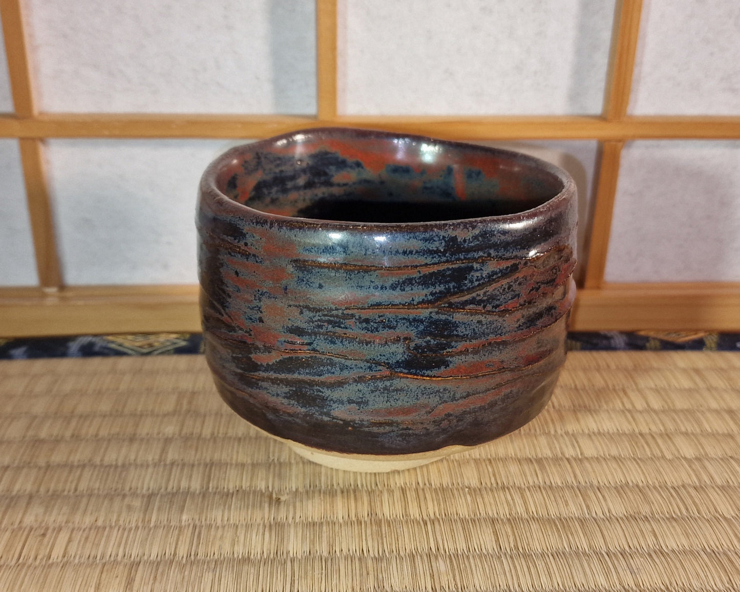 Black chawan, tea bowl