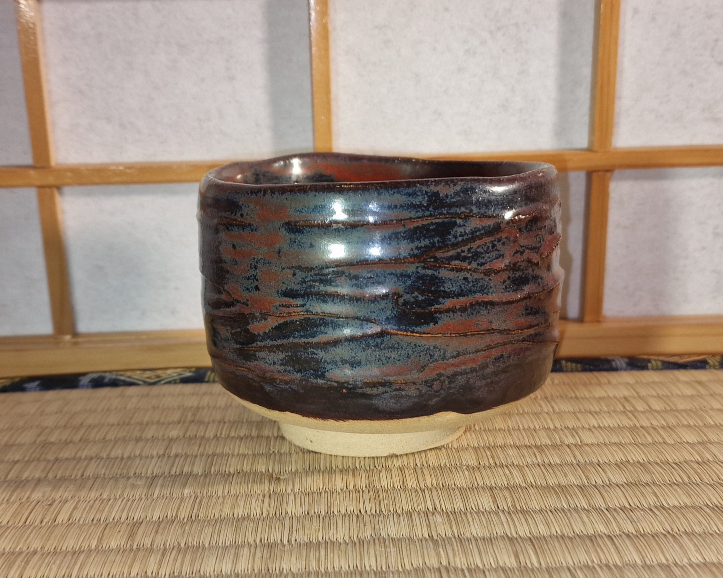 Black chawan, tea bowl