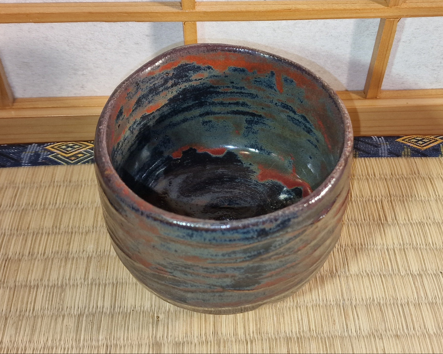 Black chawan, tea bowl