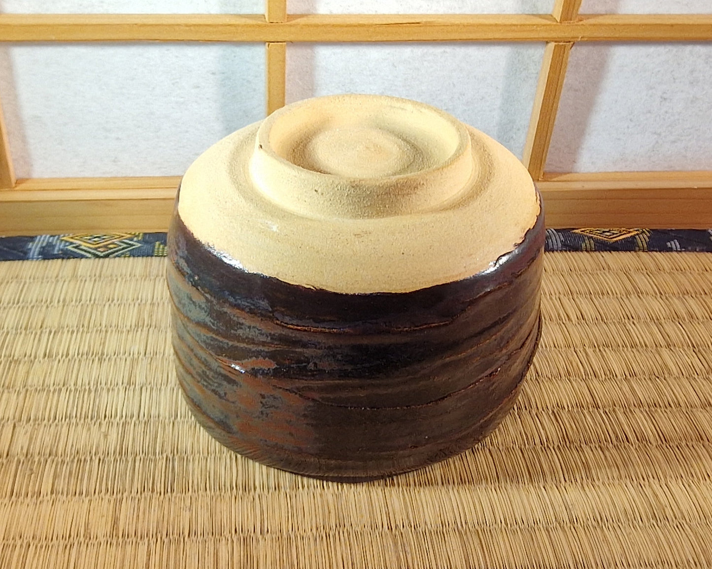 Black chawan, tea bowl