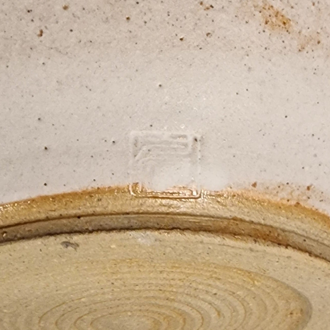 White salad bowl