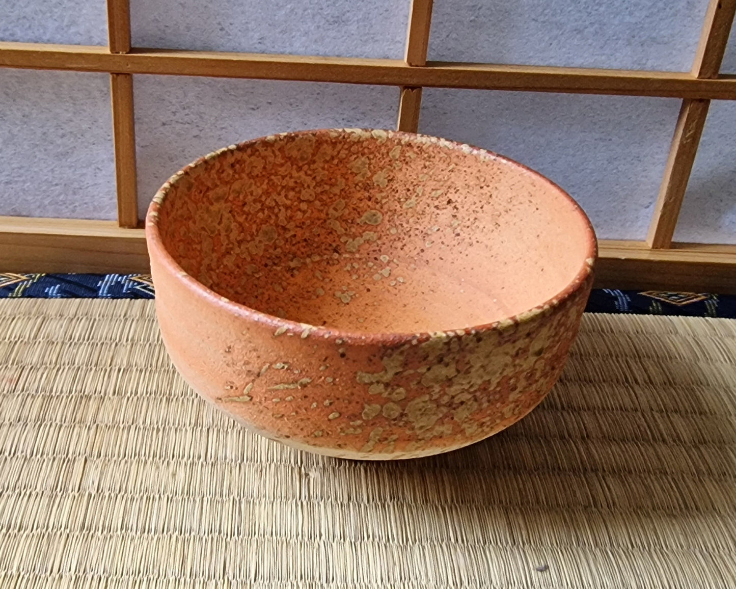 Vintage Japanese tea bowl