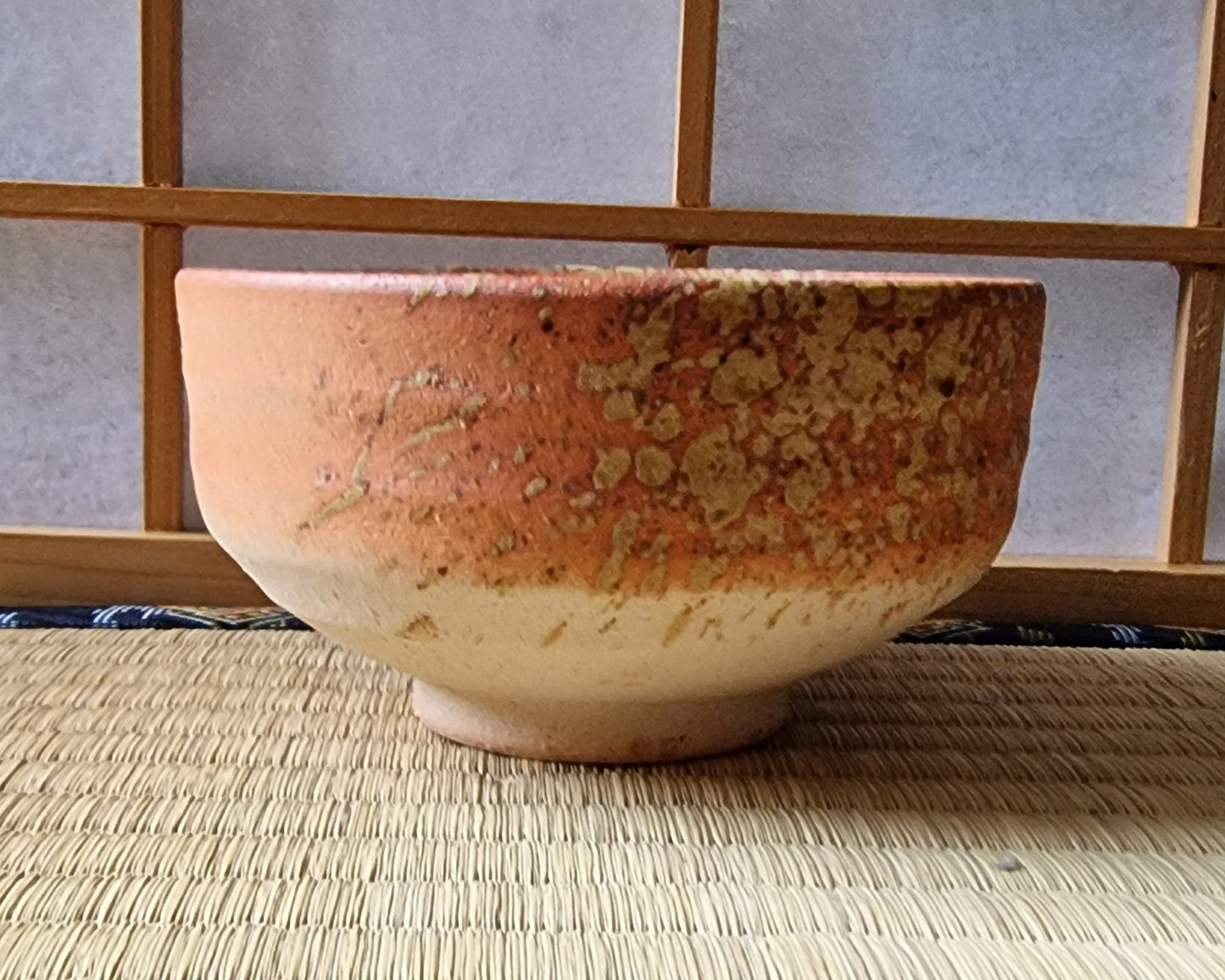 Vintage Japanese tea bowl