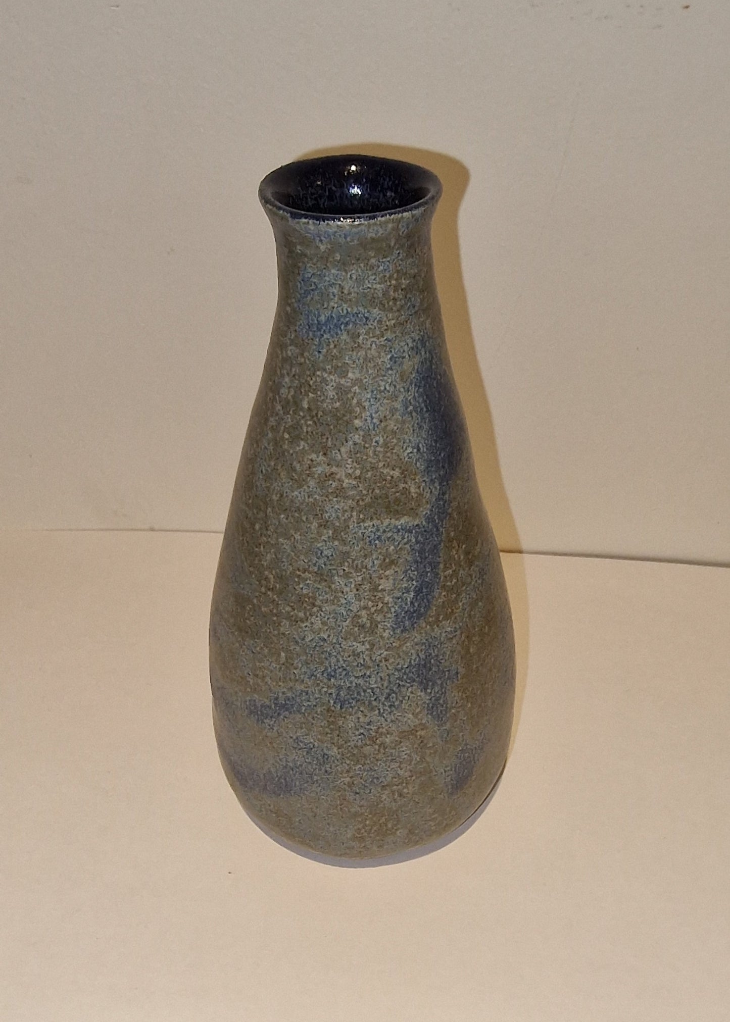 Small blue vase