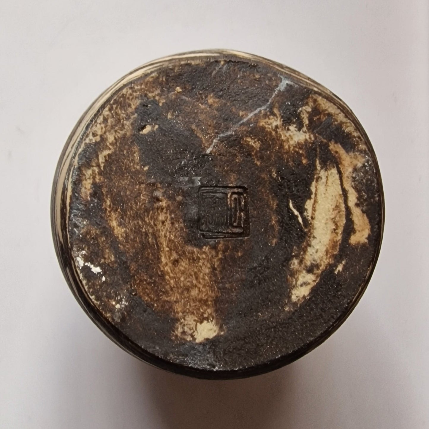 Marbled sake bottle