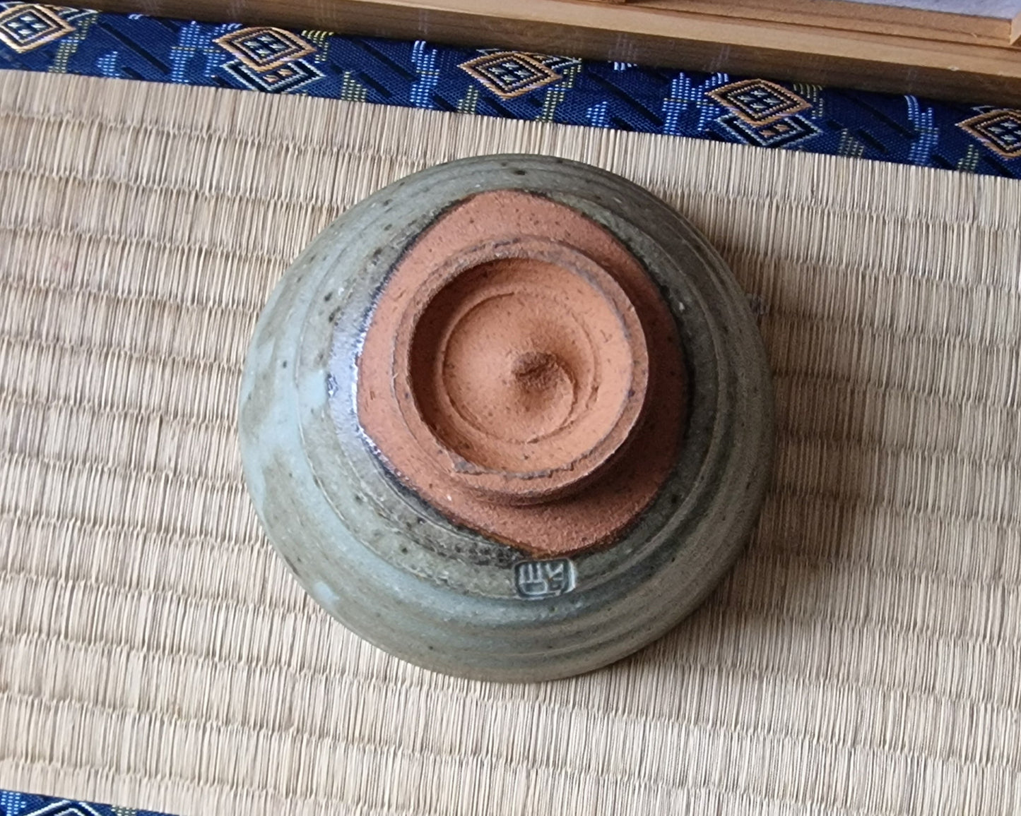 Grey tea bowl