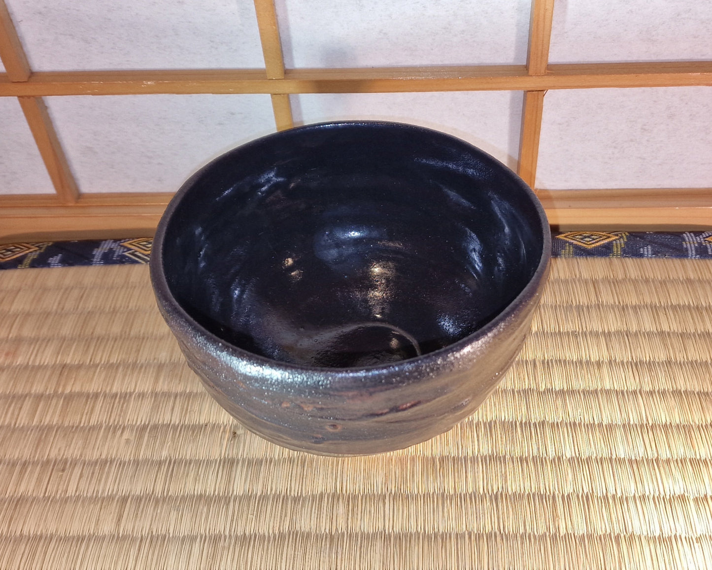 Black chawan, teabowl