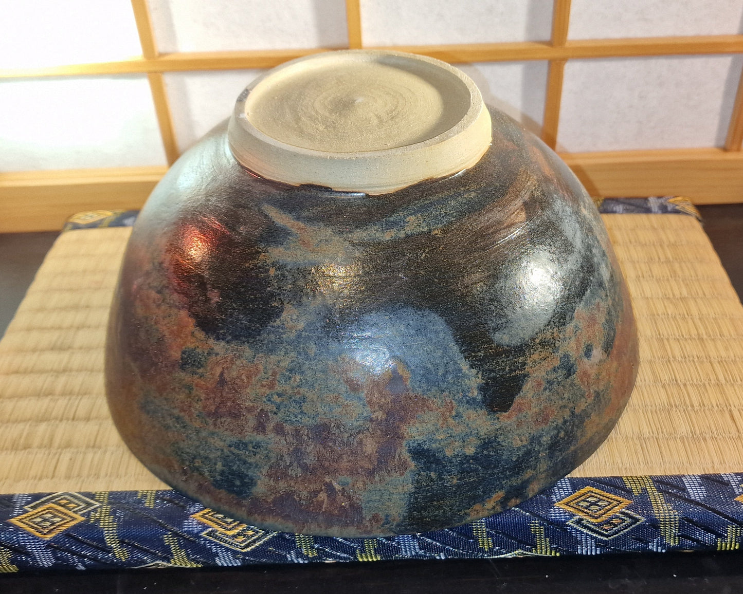 Large brown bowl