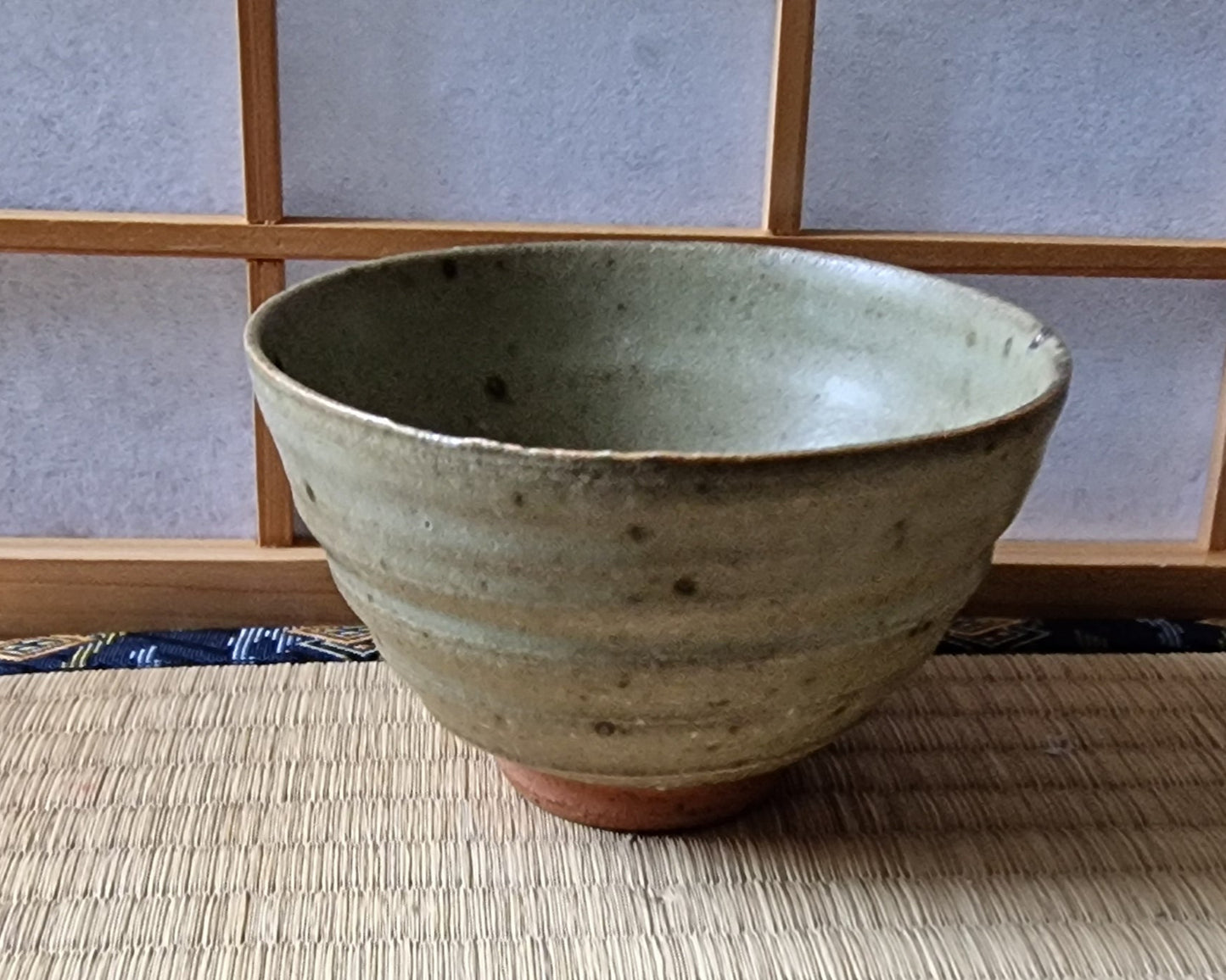 Grey tea bowl