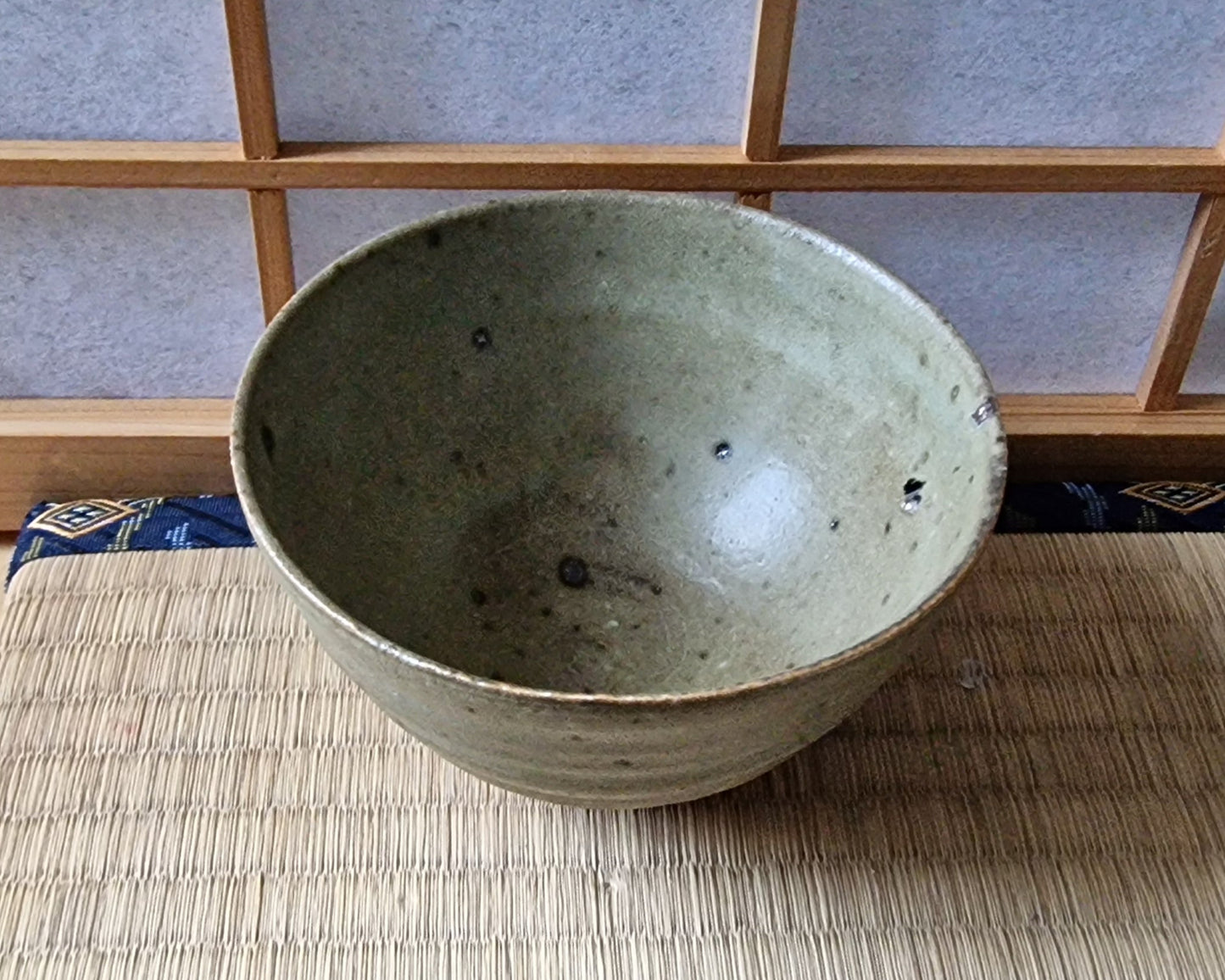 Grey tea bowl