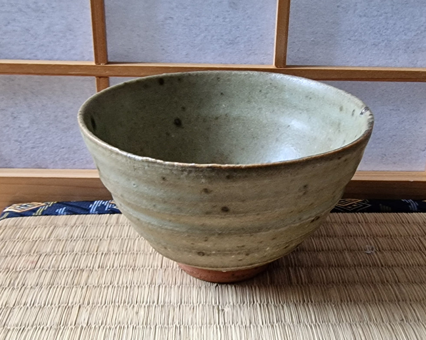 Grey tea bowl