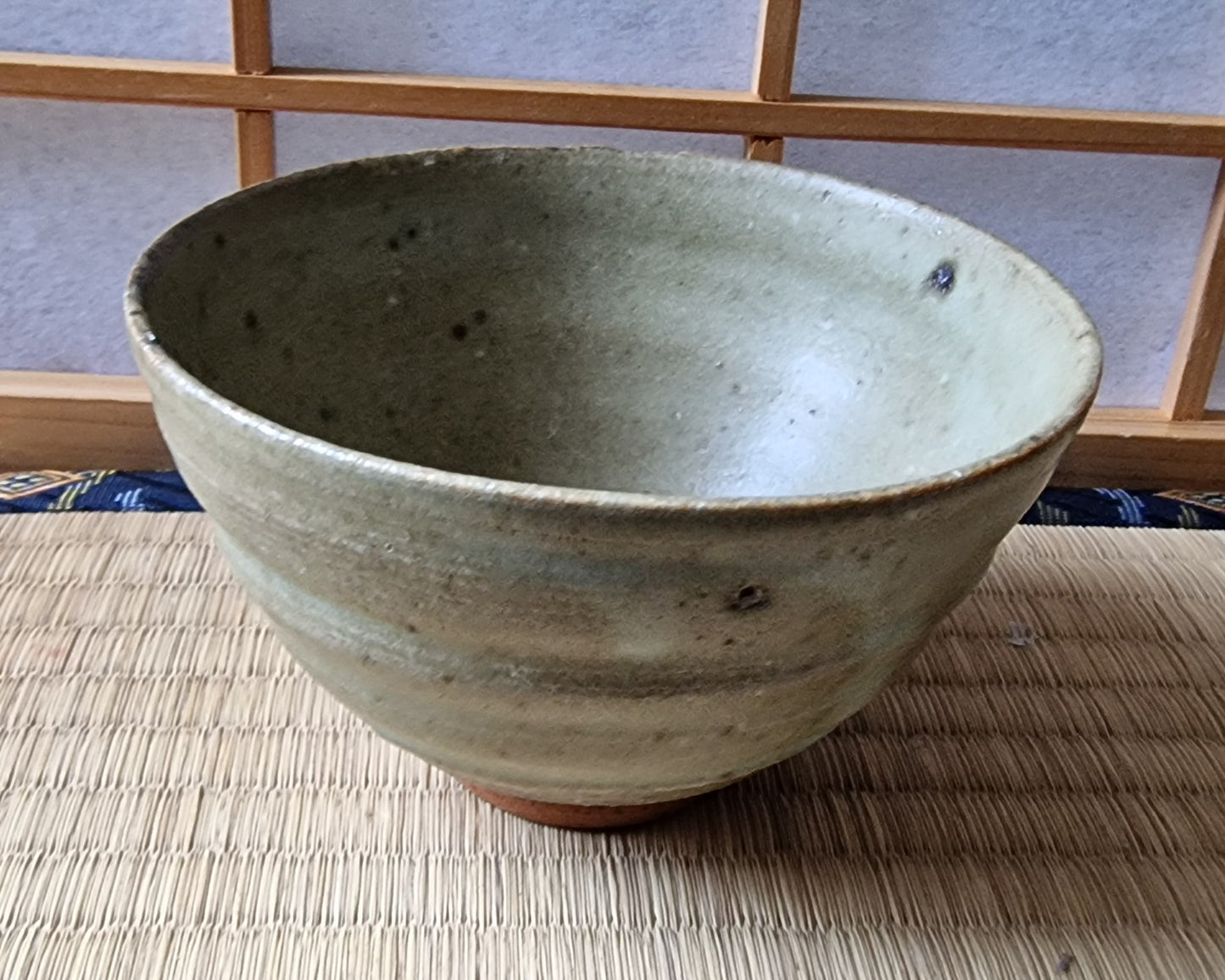 Grey tea bowl