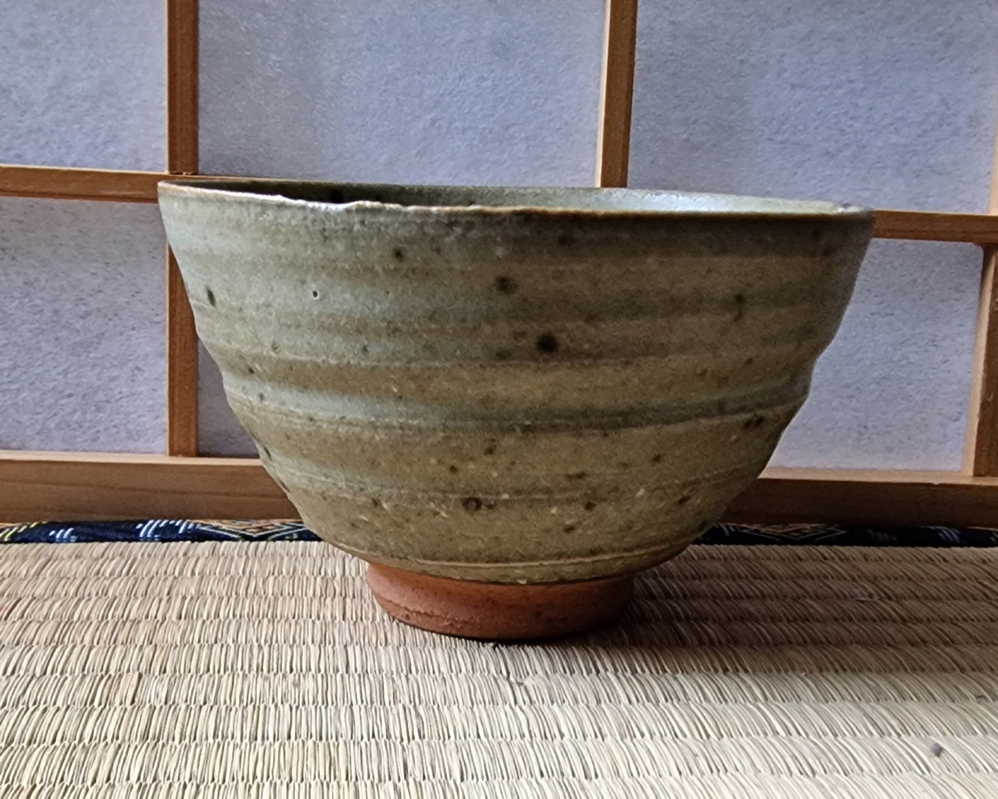 Grey tea bowl